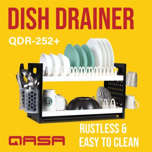 Qasa Dish Drainer (2 Step)
