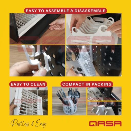 Qasa Dish Drainer (2 Step) - Image 6