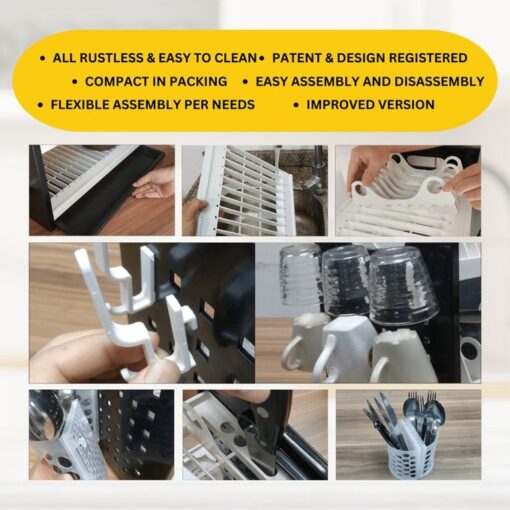 Qasa Dish Drainer (3 Step) - Image 3