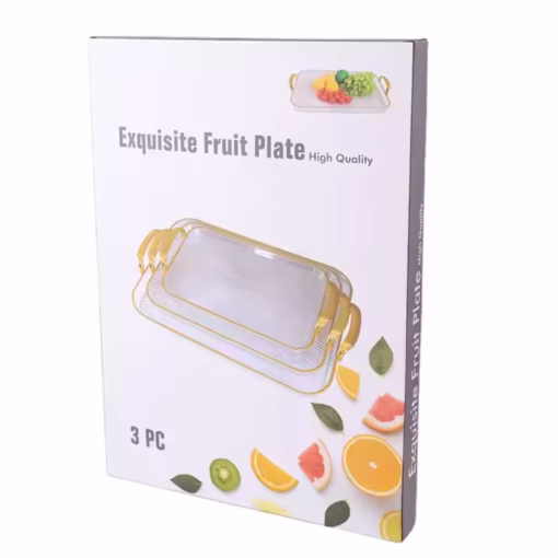 3 in 1 Acrylic Trays Set