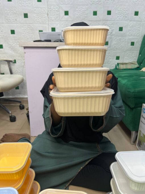 4 Set Covered Unbreakable Container - Image 10