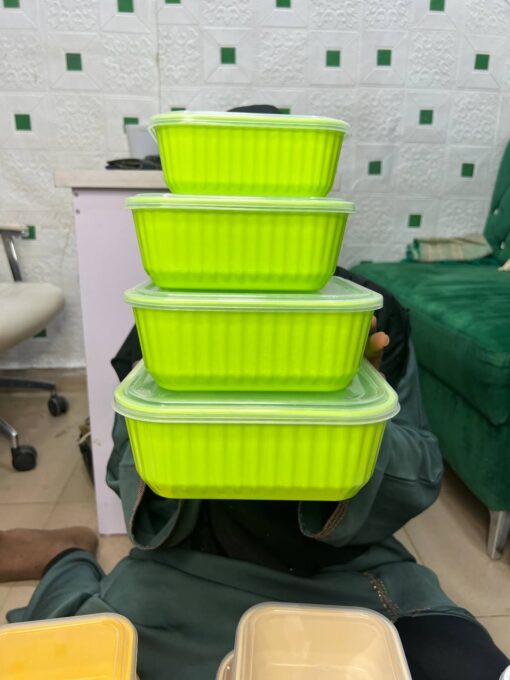 4 Set Covered Unbreakable Container - Image 6