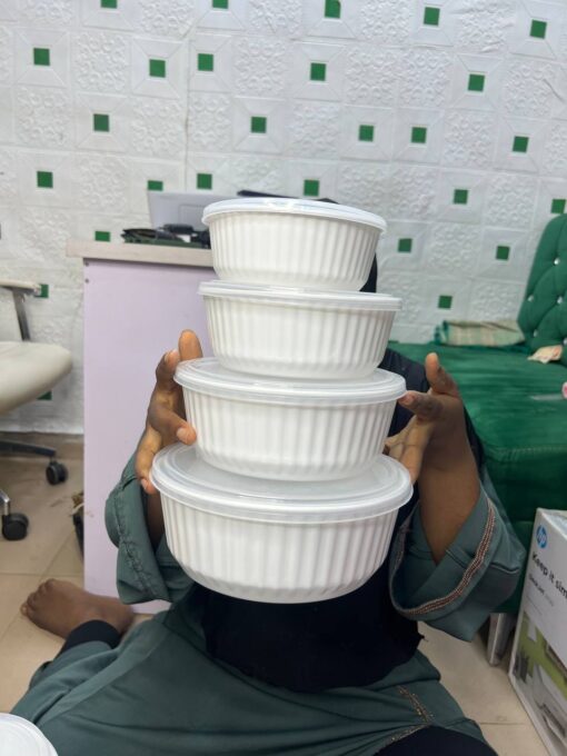 4 Set Covered Unbreakable Container - Image 4