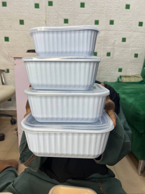 4 Set Covered Unbreakable Container - Image 7