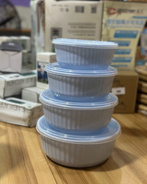 4 Set Covered Unbreakable Container - Image 2
