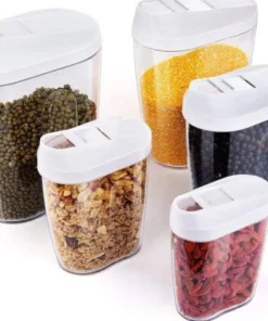 10pcs Acrylic Cereal Container Set