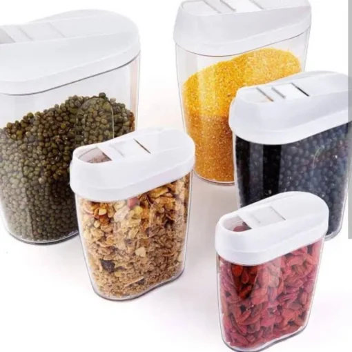 10pcs Acrylic Cereal Container Set