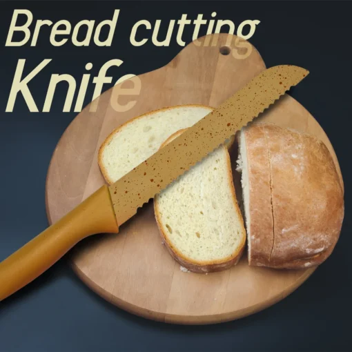 6pcs Colorful Kitchen Knife Set - Image 12