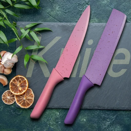 6pcs Colorful Kitchen Knife Set - Image 10
