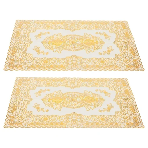 Golden PVC Table Mat - Image 2