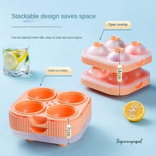 4 holes Ice Cube Tray - Image 5