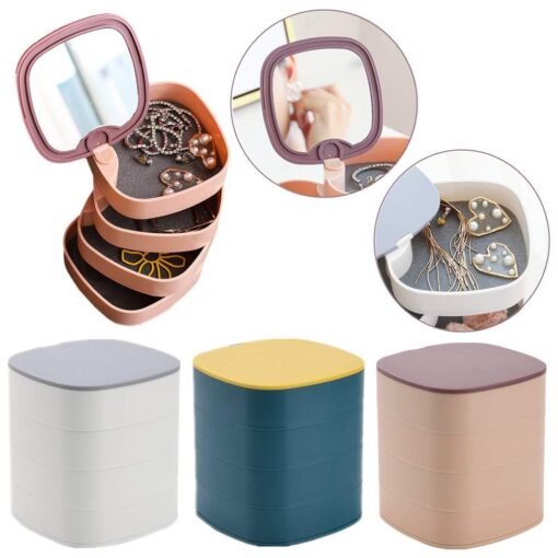 Square Shape Jewelry Box