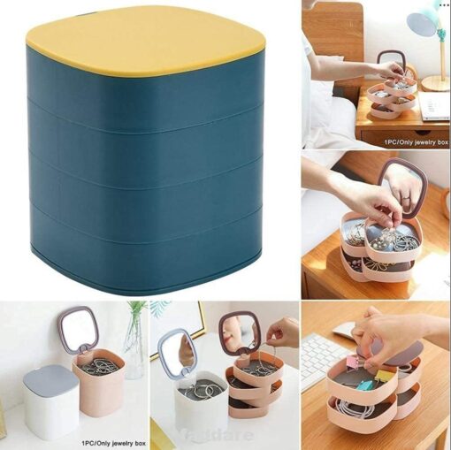 Square Shape Jewelry Box - Image 4