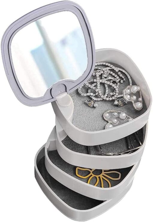 Square Shape Jewelry Box - Image 2