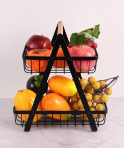 Alternative view of Metallic Fruit Basket/Shelf