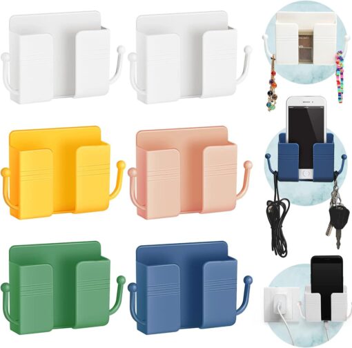 Phone/Remote Wall Hanger with Hook