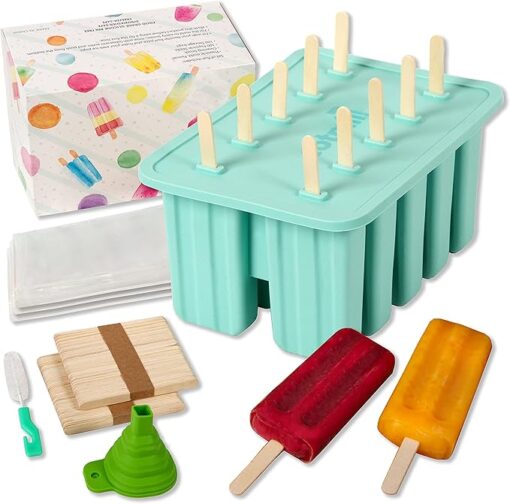 Silicone Popsicle Maker with Accessories