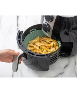 Alternative view of Simple Silicone Air fryer Liner