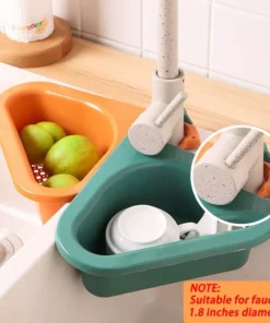 Alternative view of Triangular Duck Shape Sink Drainer