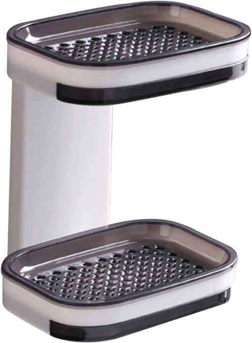 Wall Mount Double layer Soap Holder - Image 2