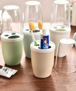 Alternative view of Family Kit Toothbrush & Toothpaste Holder