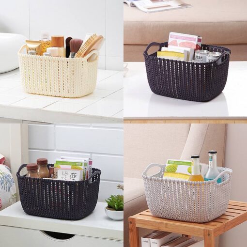 Mini  Woven Plastic Basket