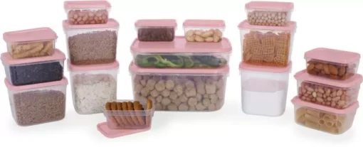 17pcs Plastic Airtight Container Set - Image 4