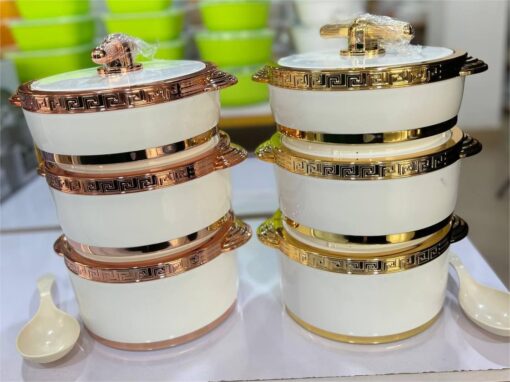 3 pcs Swagger Food Warmer Set