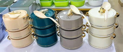 3 pcs Safari DLX Food Warmer Set - Image 6