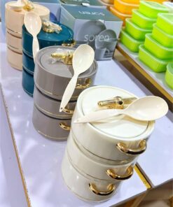 3 pcs Safari DLX Food Warmer Set