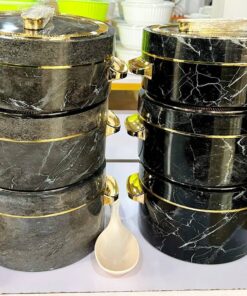 Alternative view of 3 pcs Shell Marbella Food Warmer Set