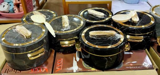 3 pcs Shell Marbella Food Warmer Set - Image 10
