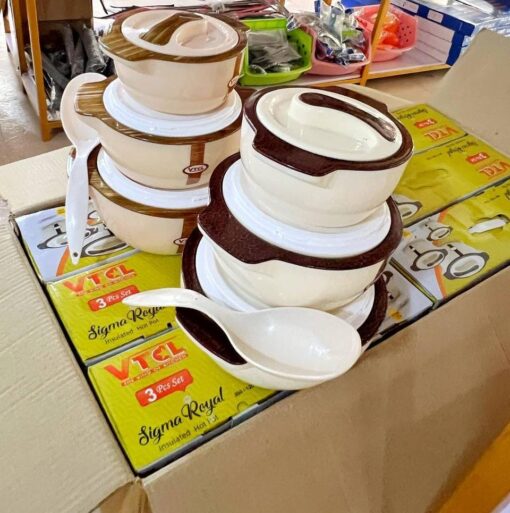 3 pcs Sigma Royal Food Warmer set - Image 3