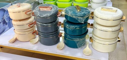 3 pcs Sheraton Food Warmer set