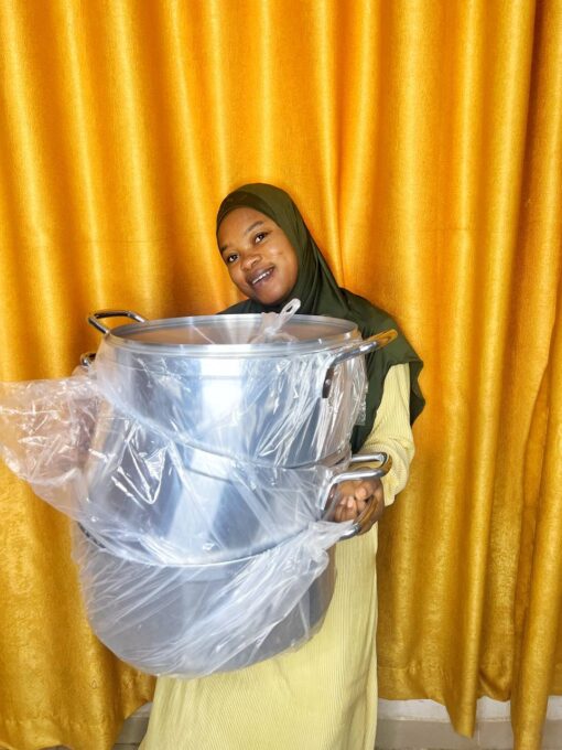 3 Pcs Set Original Aluminum Pot - Image 3