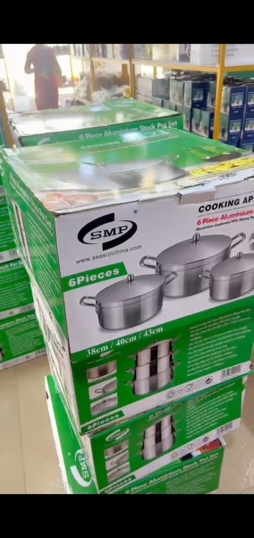 3 Pcs Set Original Aluminum Pot - Image 4