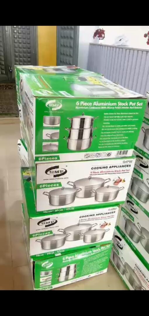 3 Pcs Set Original Aluminum Pot