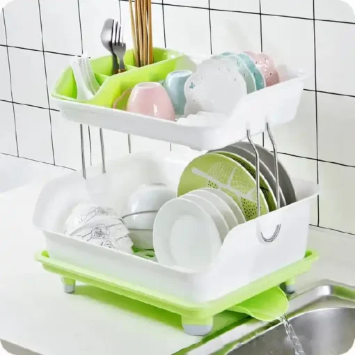 2 Layers Dish Rack