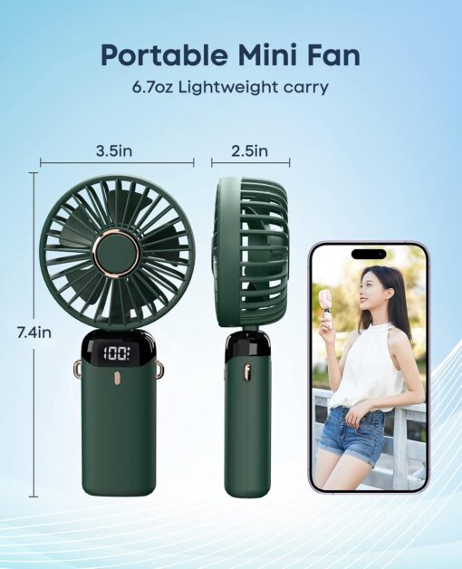 Mini Led Digital Fan - Image 3