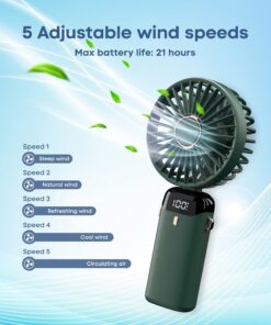 Alternative view of Mini Led Digital Fan