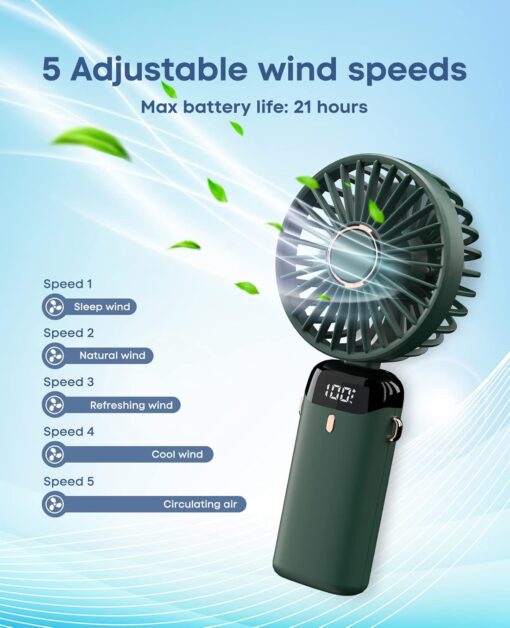 Mini Led Digital Fan - Image 2