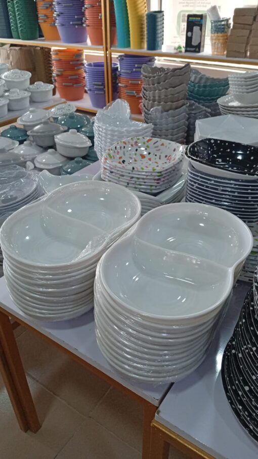 Unbreakable 2 Partition Bowls (3pc - Image 3