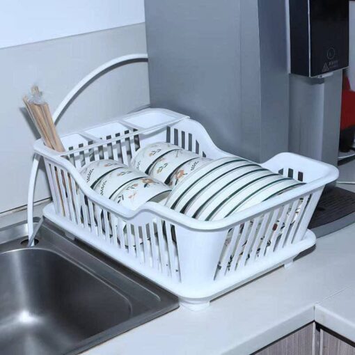 Open Plastic Dish Rack