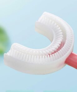 Alternative view of Wrapped U-Shaped Kids Toothbrush