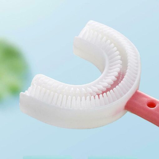 Wrapped U-Shaped Kids Toothbrush - Image 2