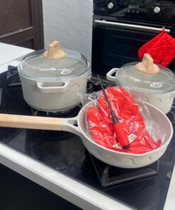 3pcs Granite Cookware