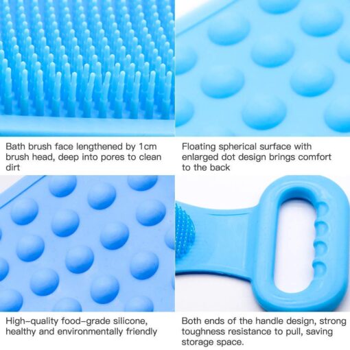 Silica Gel Bath Brush - Image 4