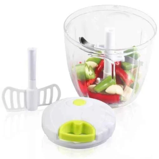 5 Knife Blade Food Processor & Grinder - 900ml - Image 2