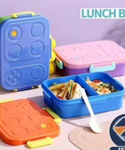 2 partitioned Lunch Box with Small Bowl