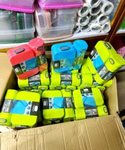 2 Partitioned lunch box with Cup